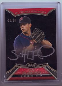 2013 Tier One Scott Diamond On the Rise Silver Ink Auto #10/10