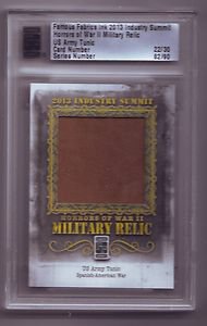 2013 Industry Summit Horrors of War II US Army Tunic #22/30