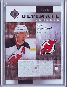 11-12 Ultimate Jerseys Ilya Kovalchuk #018/100