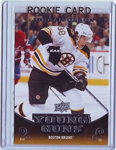10-11 Upper Deck Young Guns Jordan Caron YG RC
