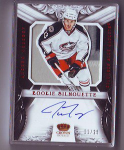12-13 Crown Royale Silhouette Patch Andrew Joudrey #11/25 3CLR!!