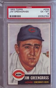 1953 Topp Jim Greengrass PSA 6
