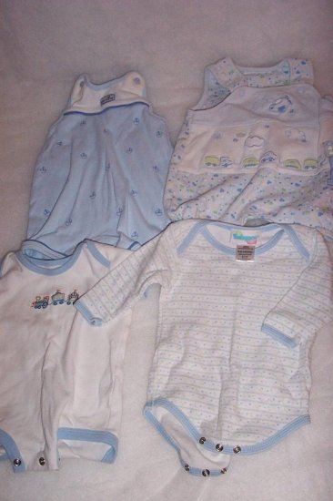4 Newborn Onesies - FREE SHIPPING