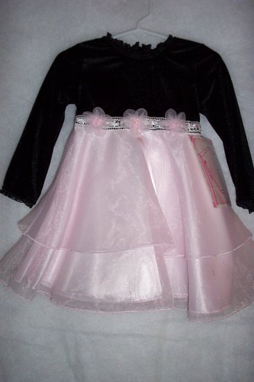 Size 2T Organza Tiered Flower Girl, Pageant, Church Dress-FREE SHIPPING!!!