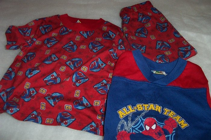 3 Piece Spider Man Pajama Set Size 3T- FREE SHIPPING