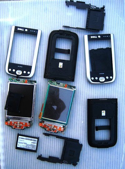 Two Used Dell Axim 50
