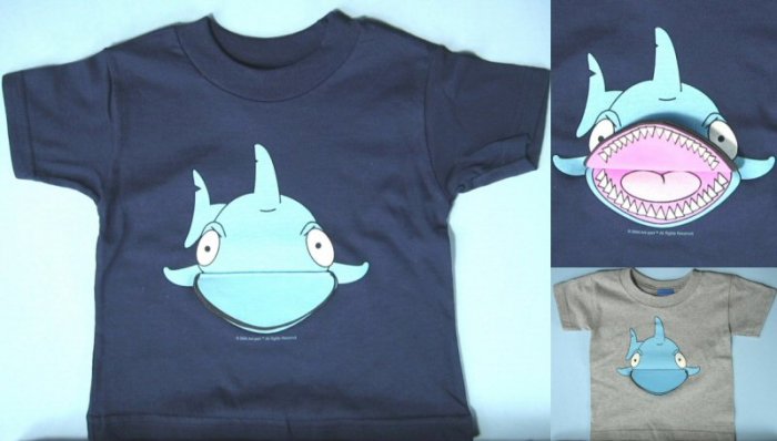 kids flip up T-shirt 0448C