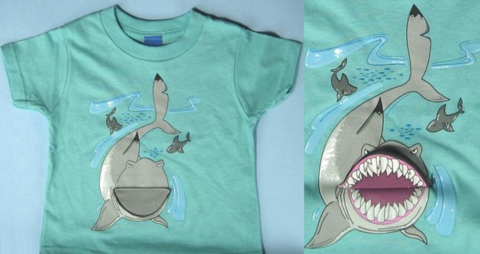 kids flip up T-shirt 0449c