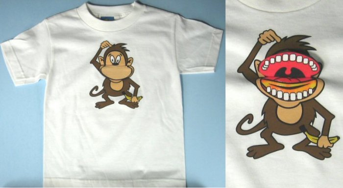 kids flip up T-shirt 0455c