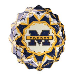 University of Michigan Collegiate Spinner Wind Spinner