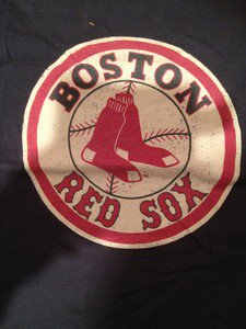 MLB Boston Red Sox Tshirt Mens Size Large