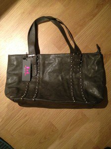 B & G Fashion Designer Handbag Gray