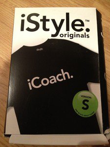 NWT iSTYLE ORIGINAL. iCoach.y apple iPhone Inspired TShirt Mens size: Small