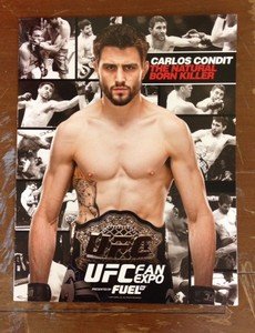 UFC WEC MMA CARLOS CONDIT "Natural Born Killer" 8.5x11 UFC promo photo
