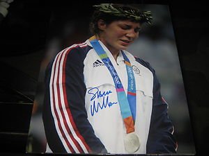 UFC MMA Olympics SARA MCMANN autographed signed 8x10 photo