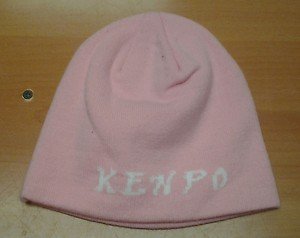 "Kenpo" pink beanie hat Kempo Karate Martial Arts MMA UFC