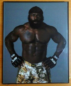 KIMBO SLICE framed 8x10 photo from his UFC days MMA