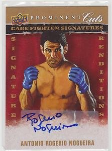 UFC PRIDE FC MMA ANTONIO ROGERIO NOGUEIRA autographed signed 2009 Upper Deck crd