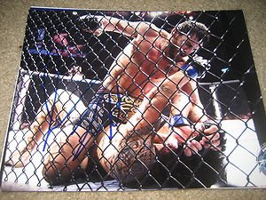 UFC MMA All-time Great JON FITCH autographed signed 8x10 photo