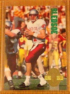 DREW BLEDSOE Washington State Patriots 1993 Classic Four Sport rookie card