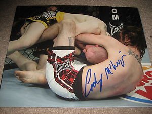 UFC MMA CODY MCKENZIE autographed signed 8x10 photo