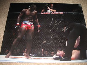 UFC MMA PHIL DAVIS "Mr. Wonderful" autographed signed 8x10 photo
