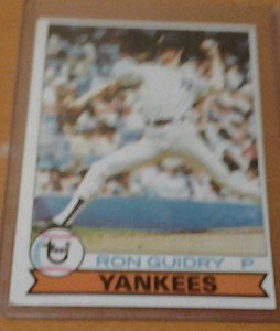 RON GUIDRY Yankees 1979 Topps card
