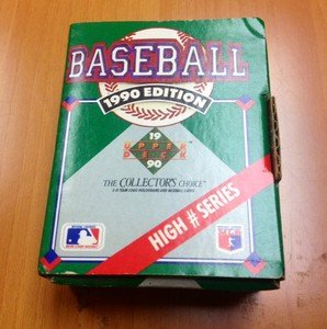 1990 Upper Deck Baseball High # Series factory set