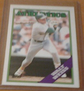WALT WEISS Athletics 1988 Topps Traded rookie card
