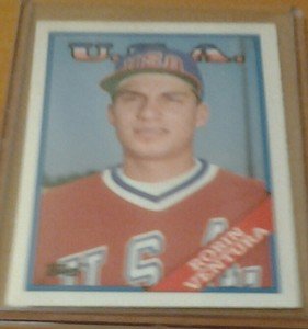 ROBIN VENTURA Team USA White Sox 1988 Topps Traded rookie card