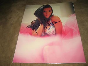 SEXY MMA Ring Girl JESSICA SUTTON autographed signed hot 8x10 photo WSOF UFC