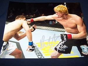 UFC Bellator MMA MATT RIDDLE "Deep Waters" autographed signed 8x10 photo w/COA