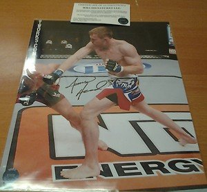 UFC MMA JAMES HEAD autographed signed 8x10 photo w/COA