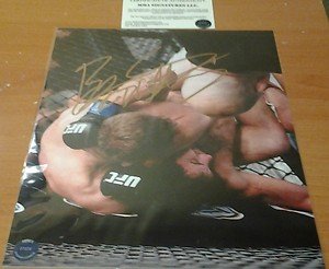 UFC MMA BRYAN CARAWAY "Kid Lightning" autographed signed 8x10 photo w/COA