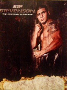 UFC MMA JOE STEVENSON "Daddy" 8.5x11 Dethrone promo photo