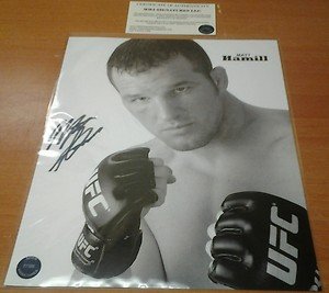 UFC MMA MATT "The Hammer" HAMILL autographed signed 8x10 photo 3 w/COA