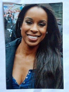 UFC MMA Octagon Girl CHANDELLA POWELL 4x6 photo