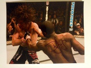 UFC MMA DIN THOMAS autographed signed 8x10 photo