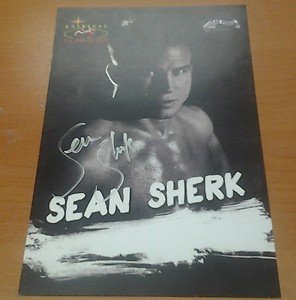 Former UFC Champ SEAN SHERK autographed signed 6x8 LV Fight Shop promo photo MMA