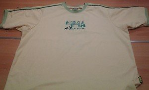 MMA FIGHT DIVISION Brazil colors short sleeve shirt mens XL UFC MMA jiu jitsu