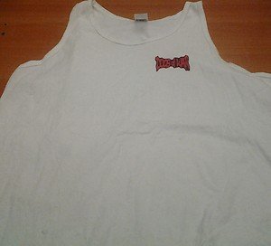 DOGS OF WAR white tank top mens XL UFC MMA jiu jitsu