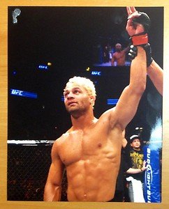 UFC MMA JOSH KOSCHECK wins 8x10 photo