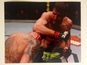 UFC MMA STEPHAN BONNAR punches K-Sos 8x10 photo