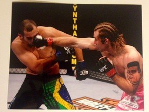 UFC MMA ALAN "The Talent" BELCHER 8x10 photo