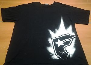 FAMOUS SAS black tee shirt mens XL