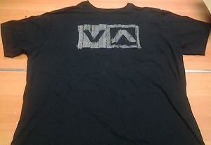 RVCA black tee shirt mens XL