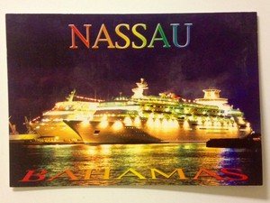 NEW UNUSED post card from the Bahamas Nassau