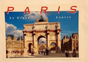 NEW UNUSED post card from Paris Louvre