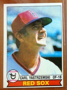 CARL YASTRZEMSKI YAZ Red Sox 1979 Topps card