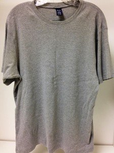 GAP gray grey fitted tee shirt mens XL